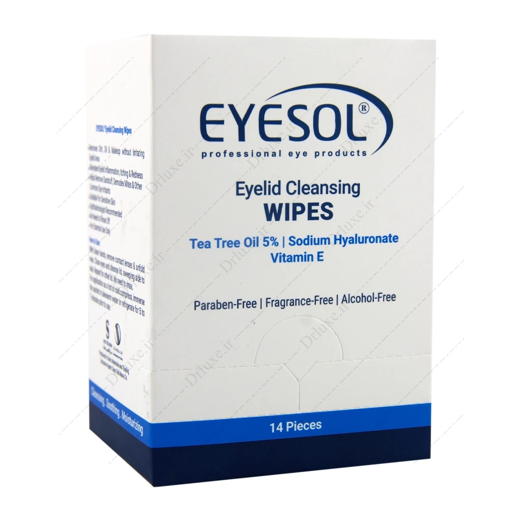 پد پاک کننده پلک و مژه آیسول 14 عدد